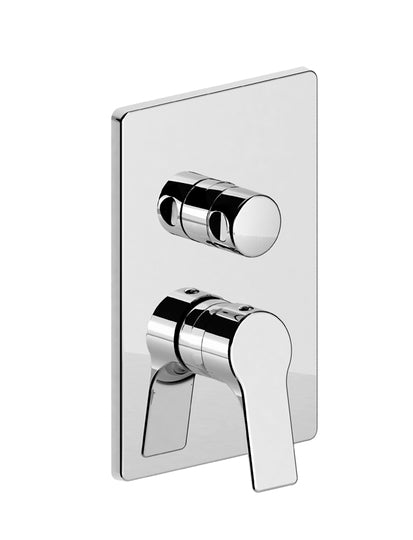 Miscelatore doccia incasso a parete FIR Handy 52 52.5017.8 con deviatore a 2 uscite – parte esterna