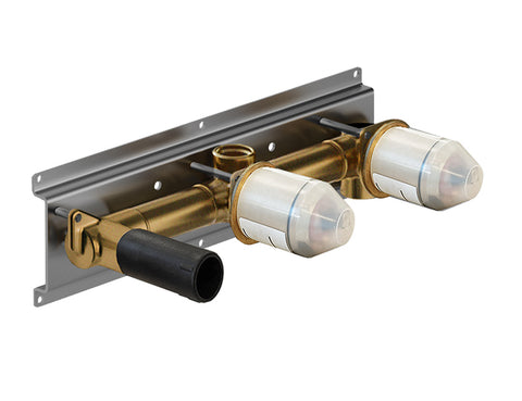 Miscelatore doccia incasso a parete FIR Handy 52 52.5227.8 con deviatore a 2 uscite orizzontale – parte esterna