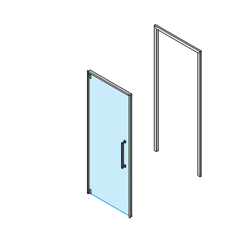 Kit bagno turco Effe Nuvola Smart con porta Spazio Filo