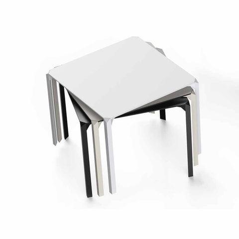 Tavolo da esterno Vondom Quartz 79×79 cm – tavolino design outdoor